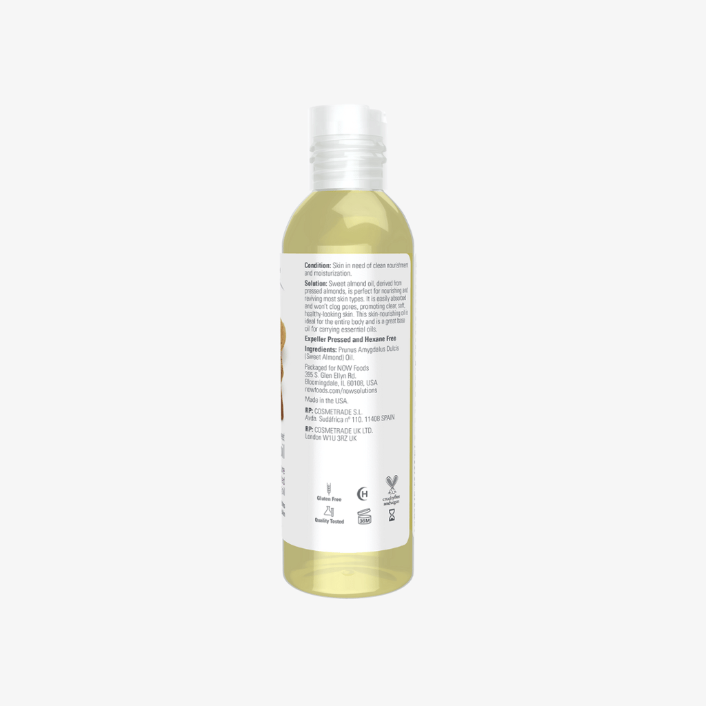 Sweet Almond Oil (Pure Unscented Moisturizing Oil) - Image 2