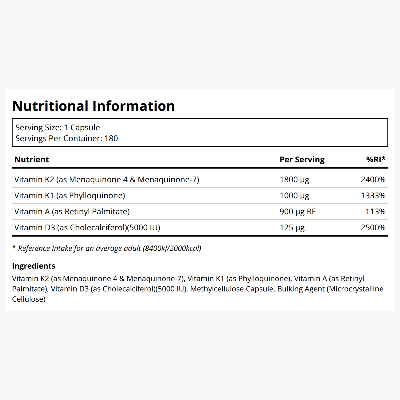 ADK Vitamins - Image 2