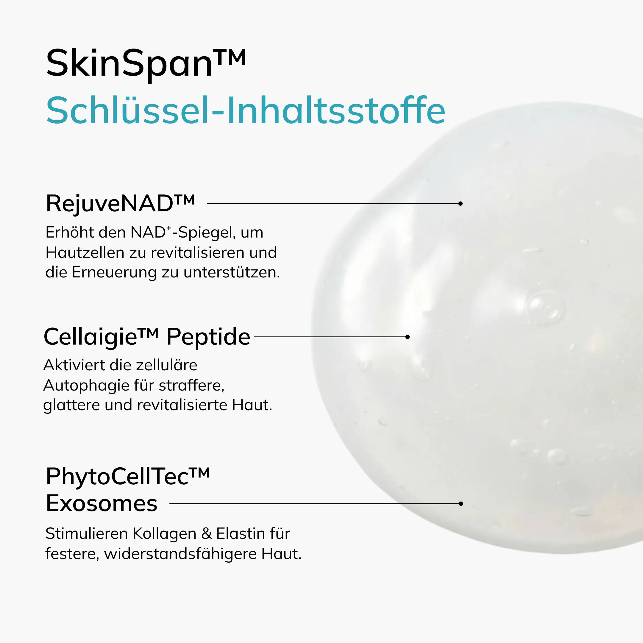 SkinSpan™ Advanced Skin Serum · Hochwirksames Gesichtsserum - Image 2