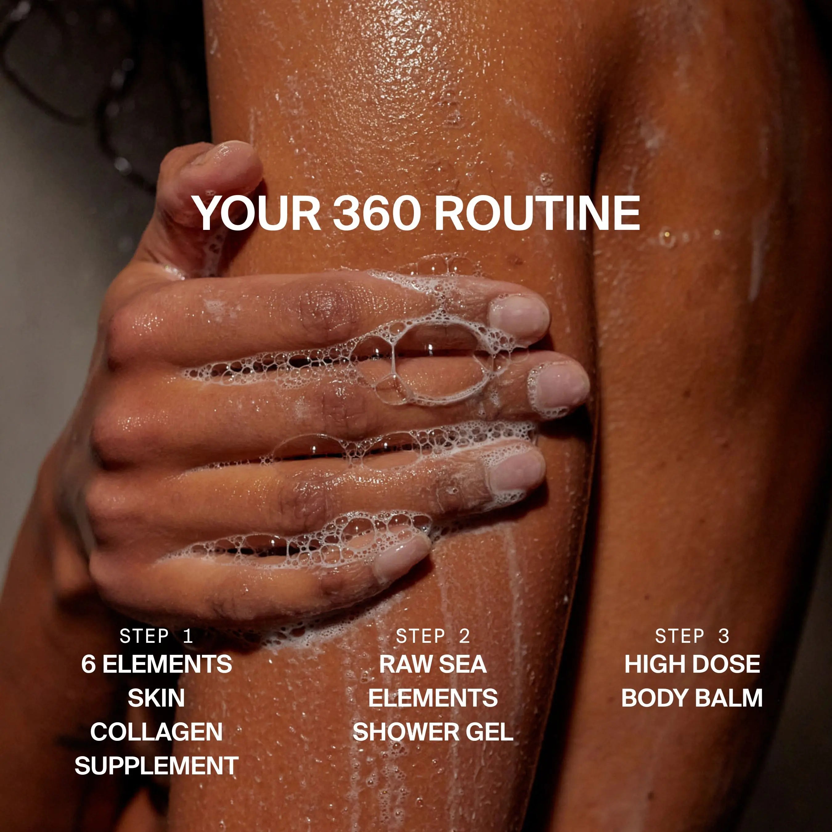 Raw Sea Elements Shower Gel · Hautbalance Duschgel 300 ml - Image 2